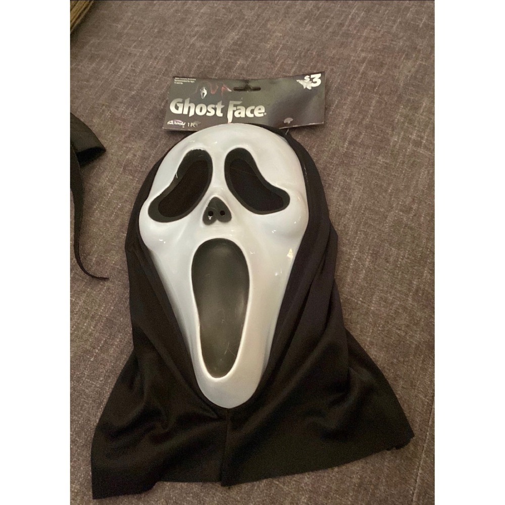 Vintage fun world scary movie ghost mask